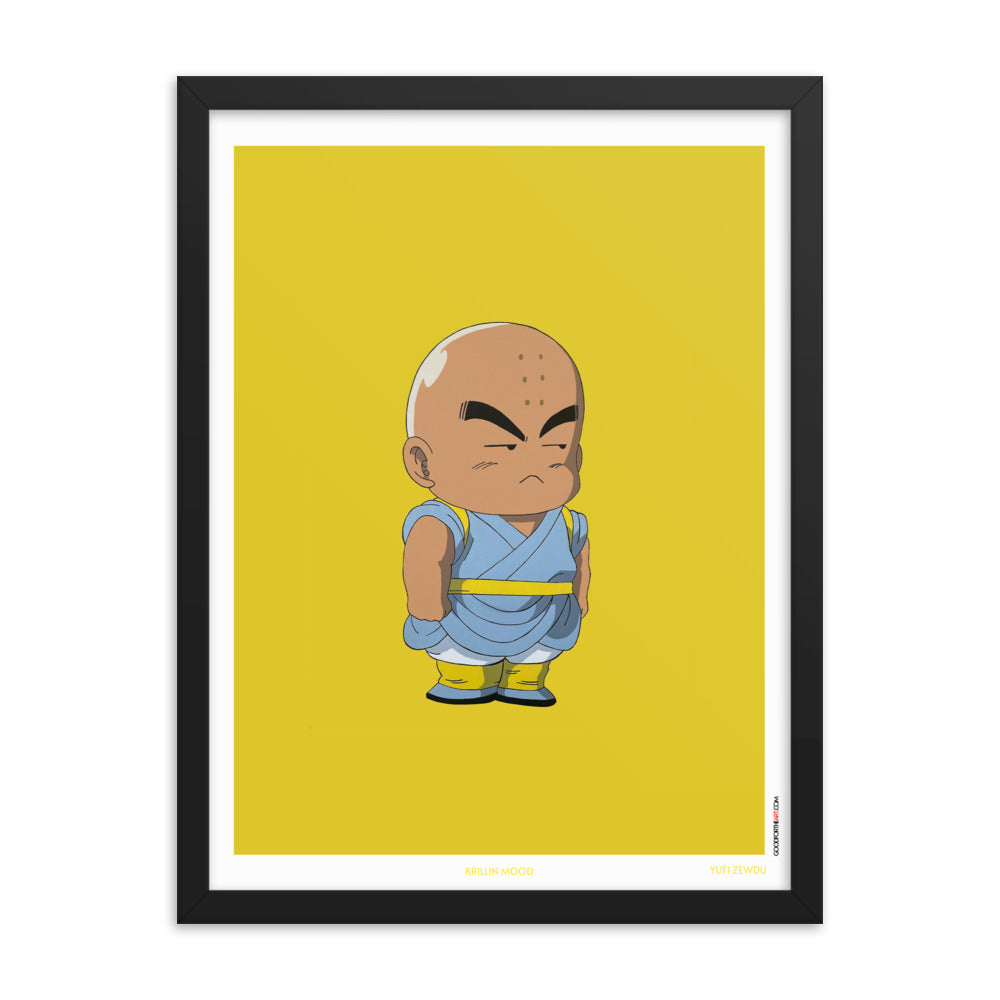 KRILLIN MOOD 18"x24" Framed Print