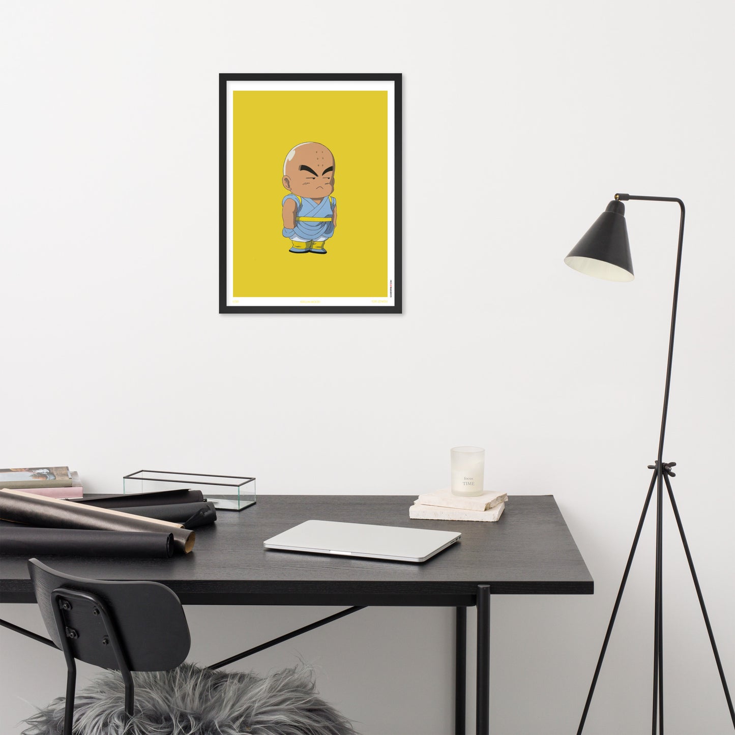 KRILLIN MOOD 18"x24" Framed Print