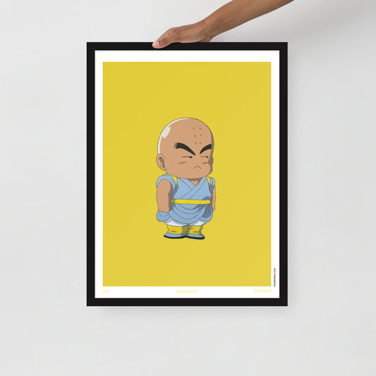 KRILLIN MOOD 18"x24" Framed Print