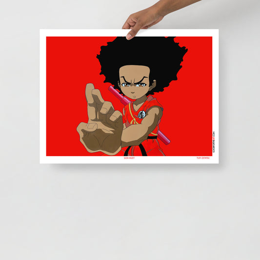 SON HUEY 18"x24" Poster Print [RED]