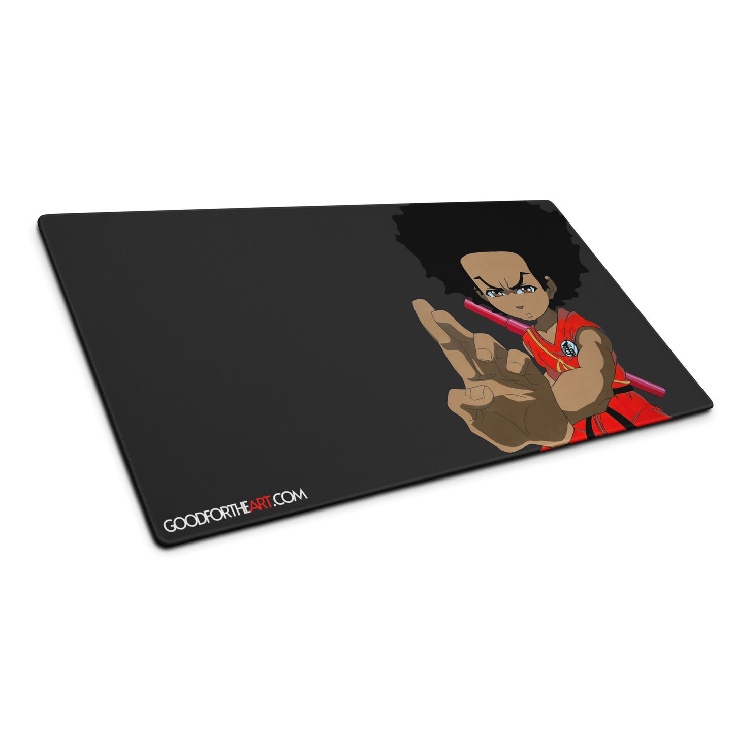 SON HUEY Gaming Mouse Pad 18"x36" [BLACK]