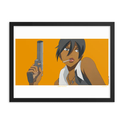 MACHIKO THE OUTLAW 18"x24" Framed Print